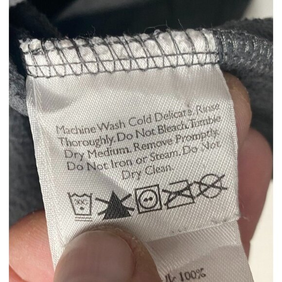 Eddie Bauer Mens Fleece Pullover 1/4-Zip XLT Gray Gorpcore Hiking - Picture 12 of 16